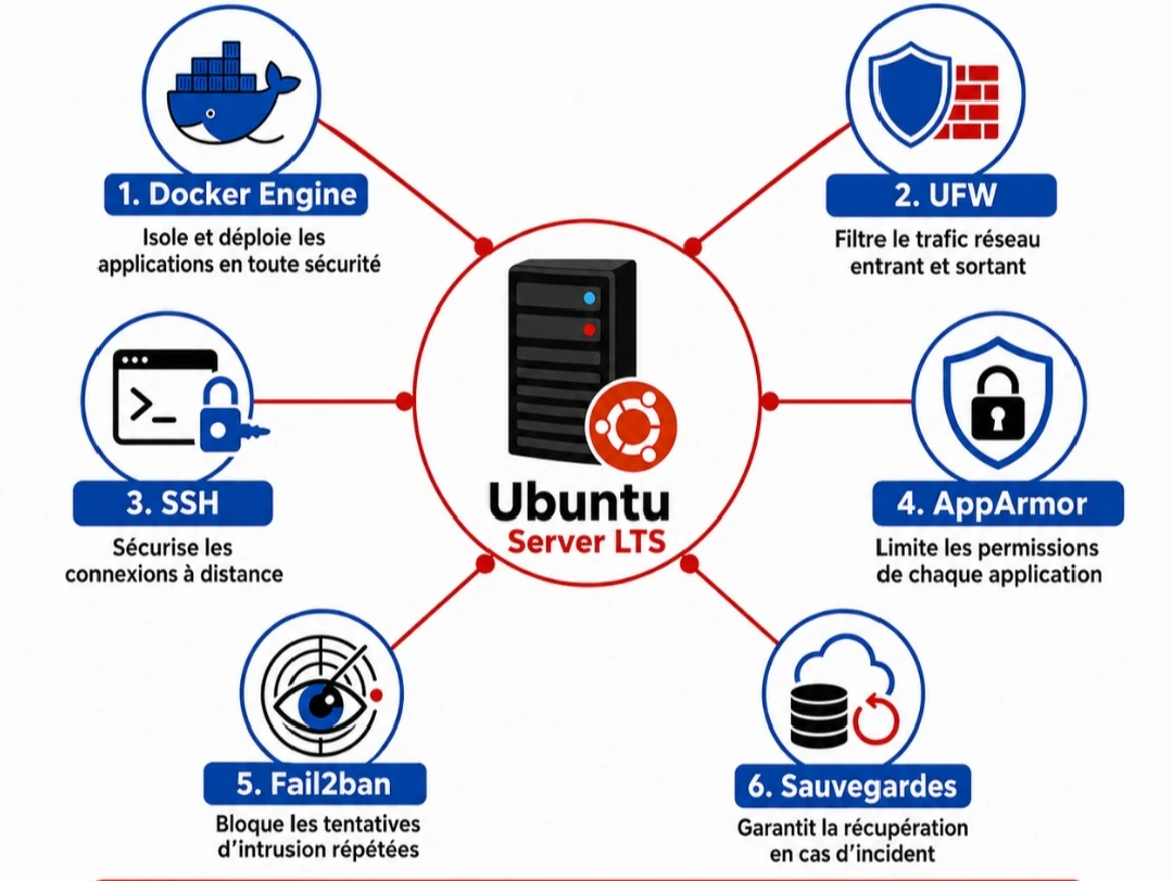 Sécuriser un serveur Ubuntu : les 6 étapes essentielles